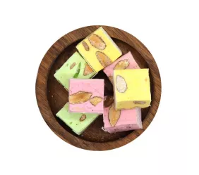 MEYVA - NOUGAT CUBE ASSORTI (AMANDE) - ORIGINE FRANCE - 3KG